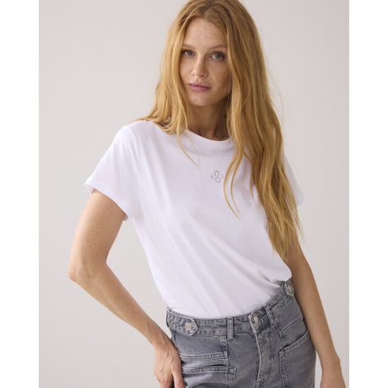 Summum 3s5185-30714 110 rhine stone logo tee white - Image 3