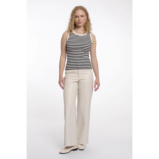 Rino & Pelle Uma.7002621 rino&pelle tanktop black white striped - Image 3