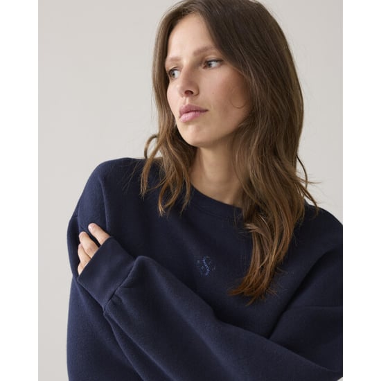 Summum Hamburg-30413 495 sweatshirt soft sweat midnightblue - Image 2