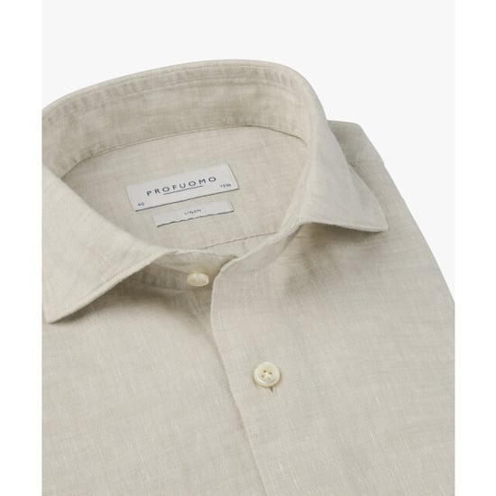 Profuomo Ppxh10017k shirt cutaway sf sand - Image 2