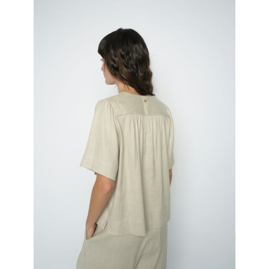 Mos Mosh 179690 119 mosmosh mmeliva miri blouse clay - Image 3