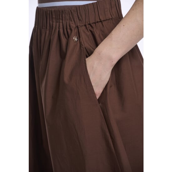 Rino & Pelle Asse.7002624 midi skirt dark brown - Image 2