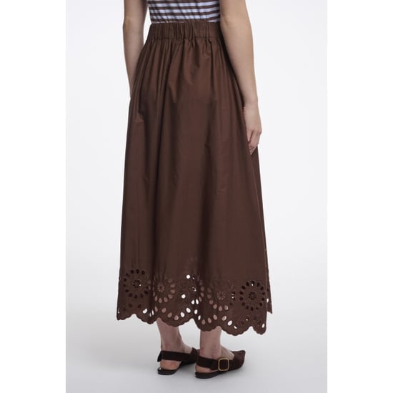 Rino & Pelle Asse.7002624 midi skirt dark brown - Image 4