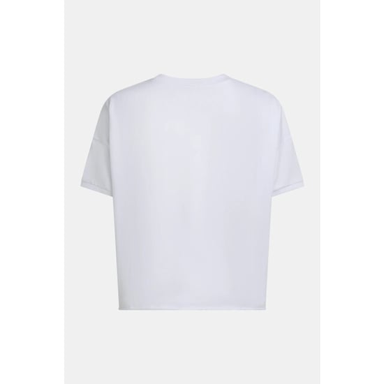 Penn & Ink S26t1238 01-90 penn en ink t-shirt print white black - Image 2