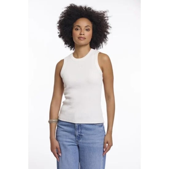Rino & Pelle Filipa.7002622 rino&pelle tanktop snow white - Image 1