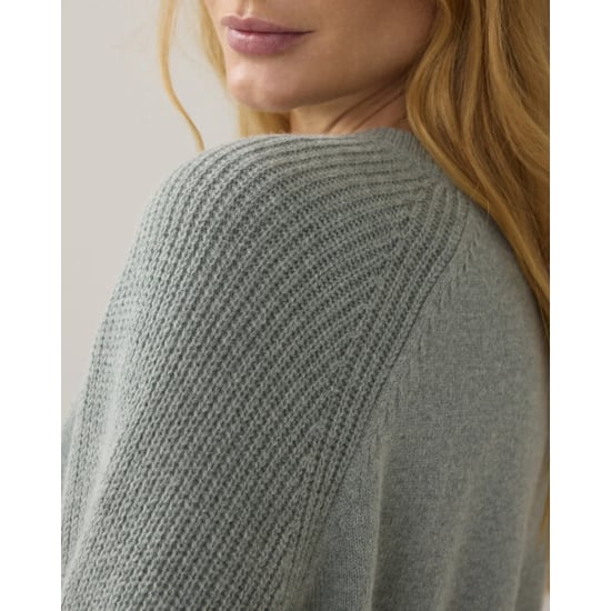 Summum 7s7950-70045 619 sweater superfine merino wool blend knit eucalyptus - Image 3