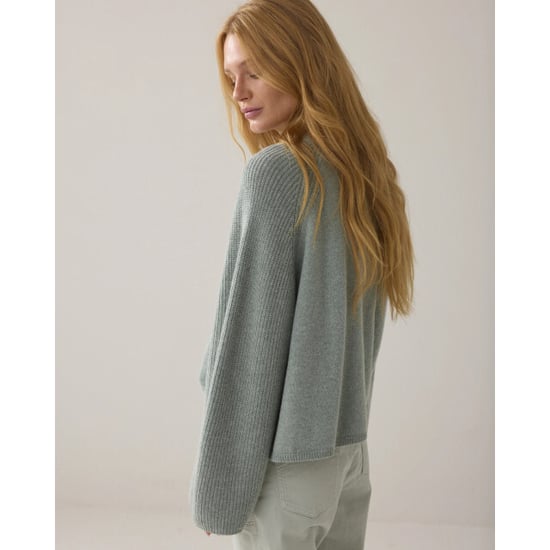 Summum 7s7950-70045 619 sweater superfine merino wool blend knit eucalyptus - Image 5