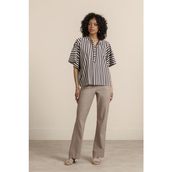 Studio Anneloes Laureen stripe blouse ecru dessin - Image 2