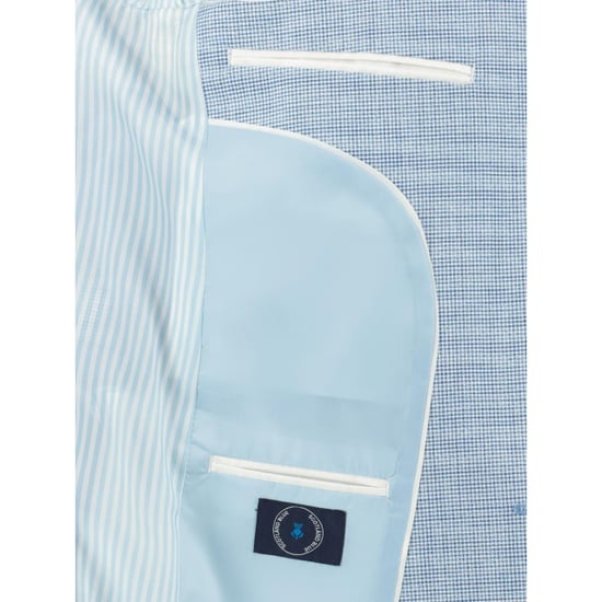Bos Bright Blue Scotland blue colbert d7,5 grou jacket 241037gr58sb/210 light blue - Image 4