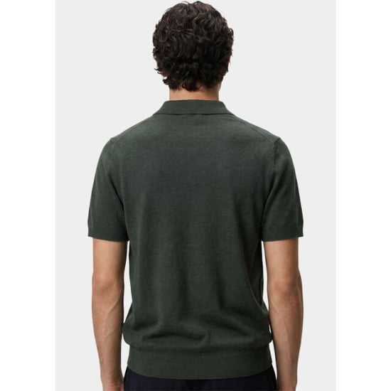Scotland Blue Polo heren pince knitted polo ss spe26106pi08sb/3017 - Image 3