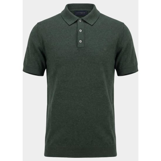 Scotland Blue Polo heren pince knitted polo ss spe26106pi08sb/3017 - Image 4