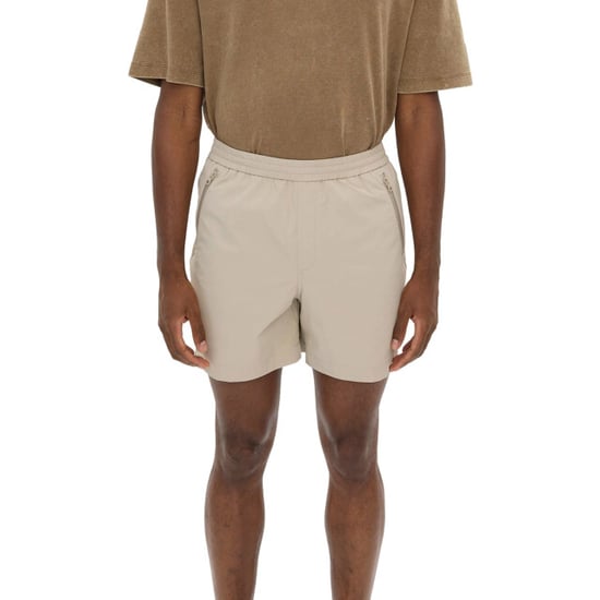 Plain Turipl zip shorts 120 chalk - Image 1