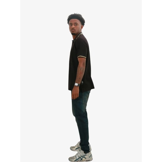 Versace Jeans Heren polo zwart barok - Image 3