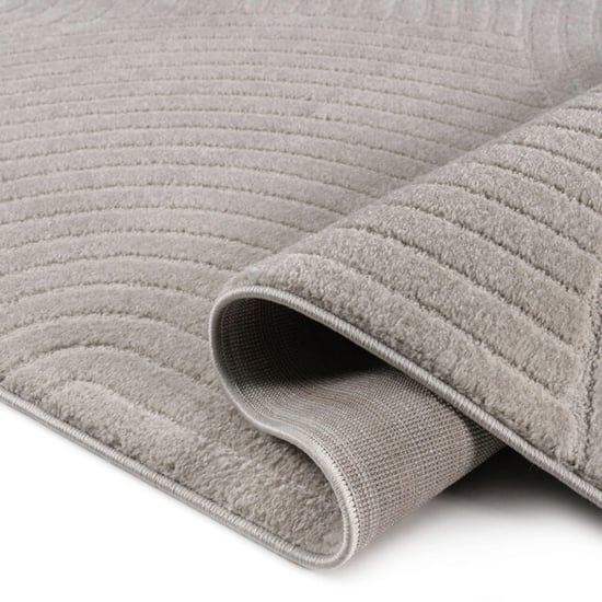 Muratap Vivant japandi vloerkleed laagpolig effen beige- 240x340 cm - Image 3