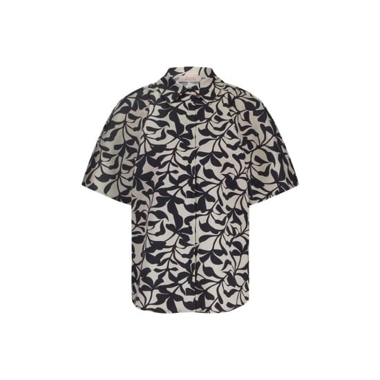 Studio Anneloes Barb leafs blouse off-white - Image 1