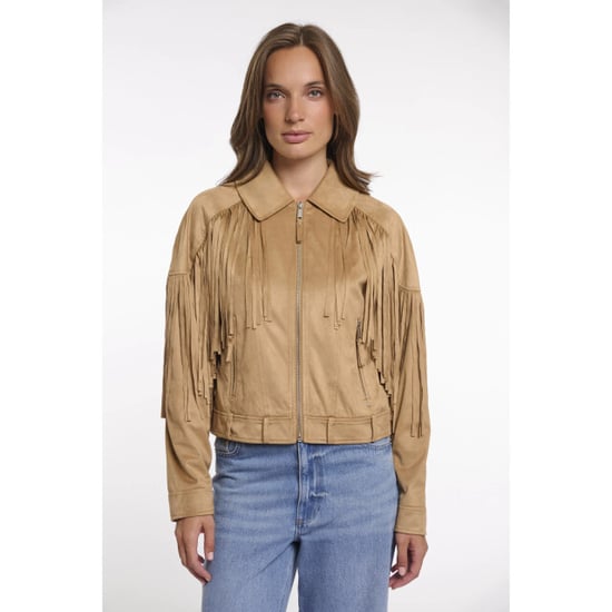 Rino & Pelle Ravenna.7002621 rino&pelle jacket with fringes burlywood - Image 5
