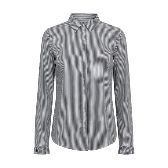 Mos Mosh 176350 406 mosmosh mm mattie flip stripe shirt light blue - Image 1