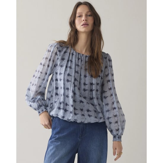 Summum 2s3457-12368 423 top tie dye stripe softblue - Image 1