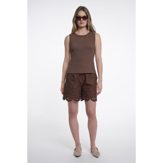 Rino & Pelle Arza.7002624 tanktop dark brown - Image 2