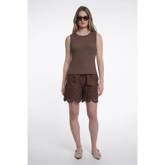 Rino & Pelle Arza.7002624 tanktop dark brown - Image 4