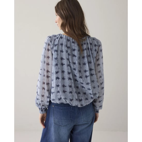 Summum 2s3457-12368 423 top tie dye stripe softblue - Image 3
