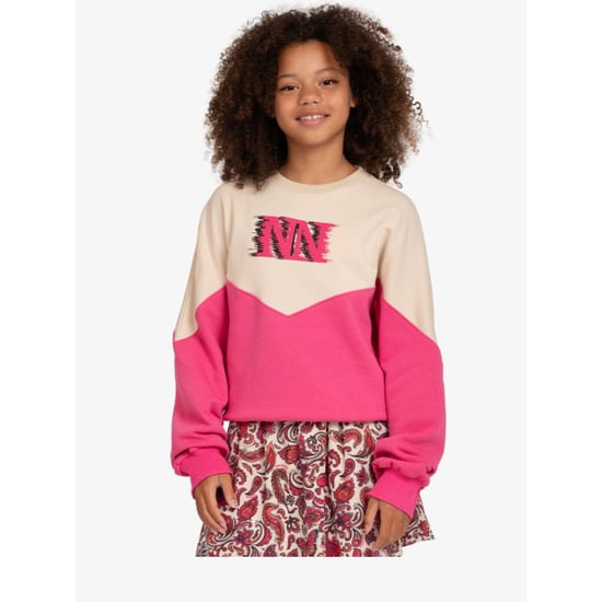 Nik & Nik Meisjes sweater two tone - Image 1