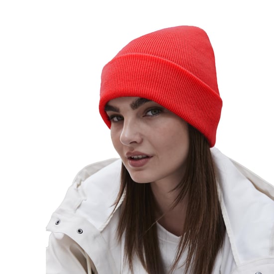 Beechfield Volwassenen van Unisex Originele geboeide Beanie (Helder rood) - Image 2