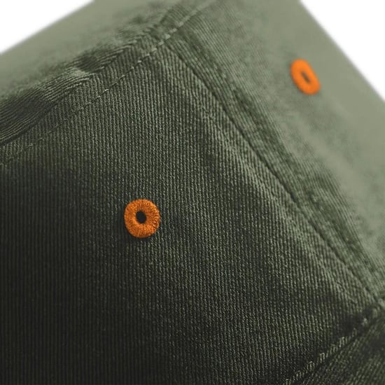 Beechfield Unisex Adult Recycled Polyester Bucket Hat (Olive Green) - Image 3