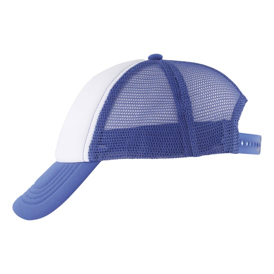 SOLS Kinder/Kids Bubbel Baseballpet (Wit/royaal blauw) - Image 3