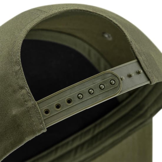 Beechfield Unisex Volwassen Verwijderbare Flard Honkbalpet (Militair Groen) - Image 3