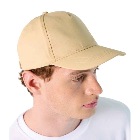 SOLS Buzz 5 Paneel Baseball Cap (Zand) - Image 3