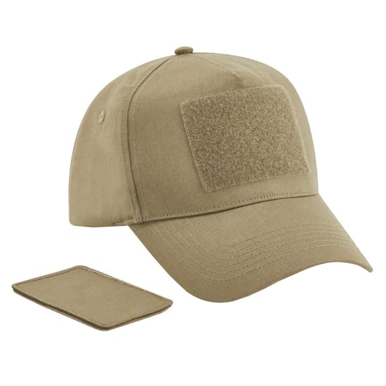 Beechfield Unisex Volwassen Verwijderbare Flard Honkbalpet (Woestijnzand) - Image 1