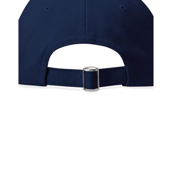 Beechfield Unisex Pro-Style Heavy Brushed Cotton Baseball Cap voor volwassenen (Franse marine) - Image 2