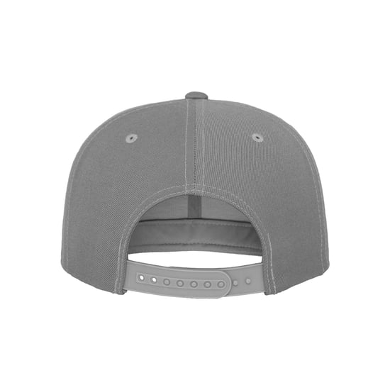 Flexfit Klassieke Snapback-cap voor volwassenen (Zilver) - Image 2