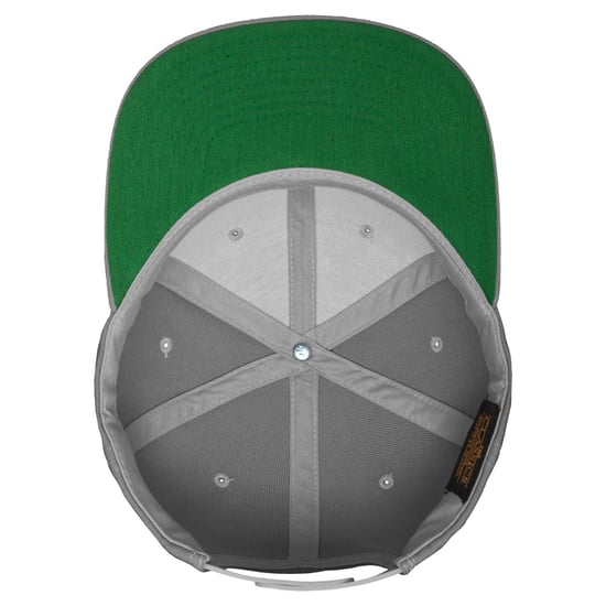 Flexfit Klassieke Snapback-cap voor volwassenen (Zilver) - Image 5