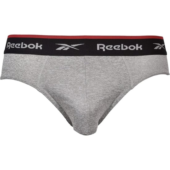Reebok Heren Wiggins Sports Briefs (Set van 3) (Zwart/Grijs Marl/Wit) - Image 3