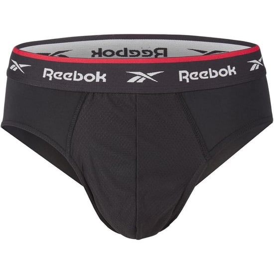Reebok Heren Wiggins Sports Briefs (Set van 3) (Zwart) - Image 2