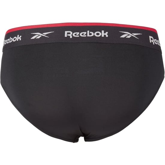 Reebok Heren Wiggins Sports Briefs (Set van 3) (Zwart) - Image 3
