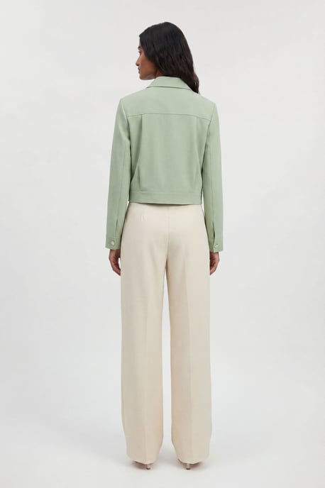 Tailored Button Detail Jacket - Image 3