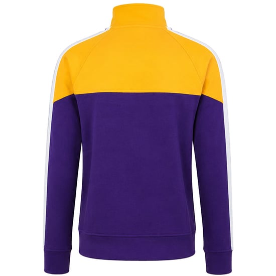 Mitchell & Ness NBA Los Angeles Lakers MVP Kids Purple/Yellow Track Jacket - Image 2