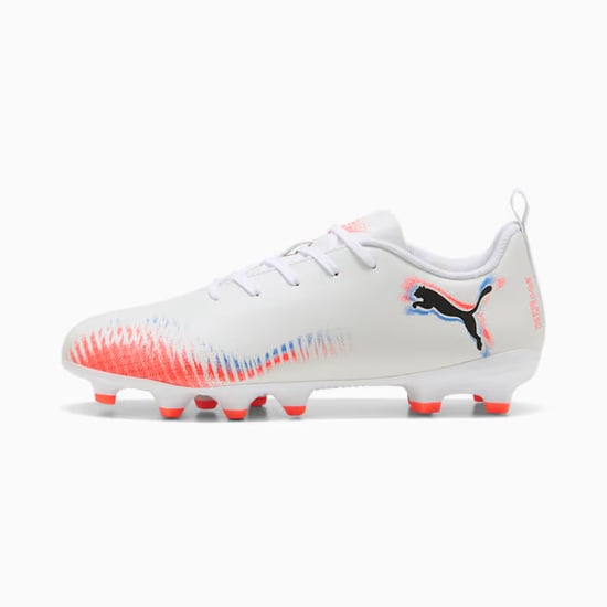 Kids Future 8 Football Boots Fg/ag in White - Image 3