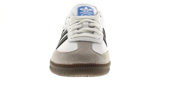 Adidas Originals Womens Trainers Samba Og Leather Lace Up white - Image 3