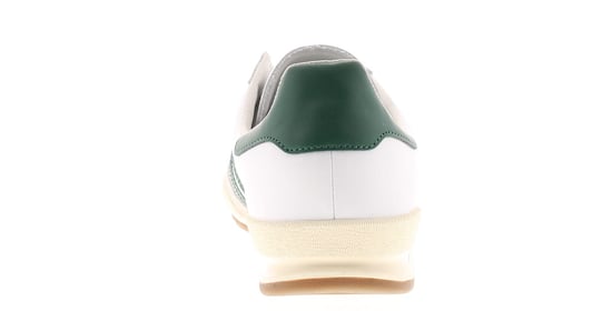 Adidas Originals Mens Trainers Lace Up Jeans Leather 3 Stripe White Green - Image 4