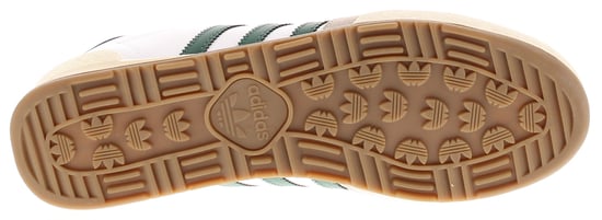 Adidas Originals Mens Trainers Lace Up Jeans Leather 3 Stripe White Green - Image 5