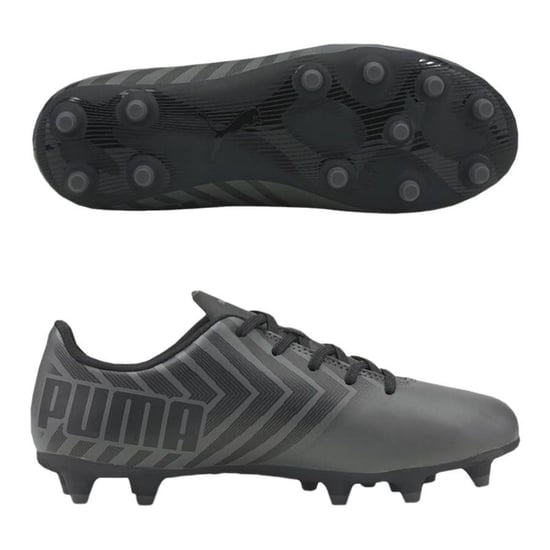 Kids Tacto Fg/ag Football Boots in Dark Grey - Image 1