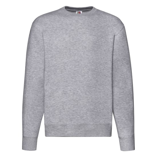 Fruit of the Loom Heren Premium Ingelegd Sweatshirt (Heide Grijs) - Image 1