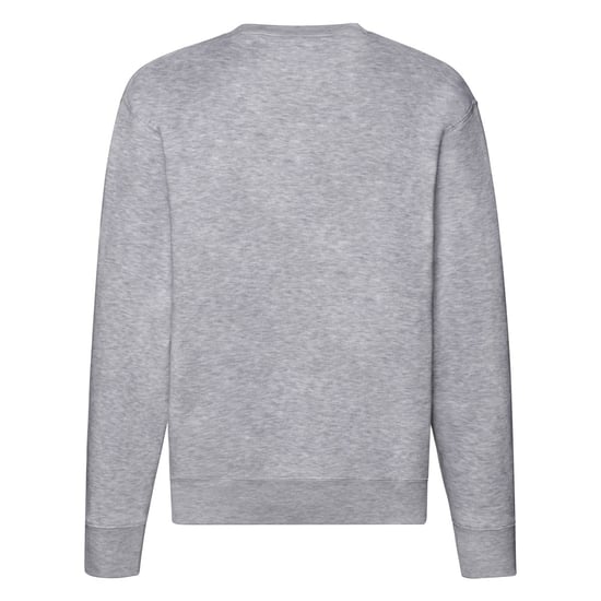 Fruit of the Loom Heren Premium Ingelegd Sweatshirt (Heide Grijs) - Image 2