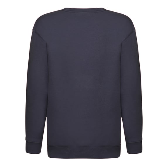 Fruit of the Loom Kinder/Kids Premium Sweatshirt met Inzetstuk (Deep Navy) - Image 2