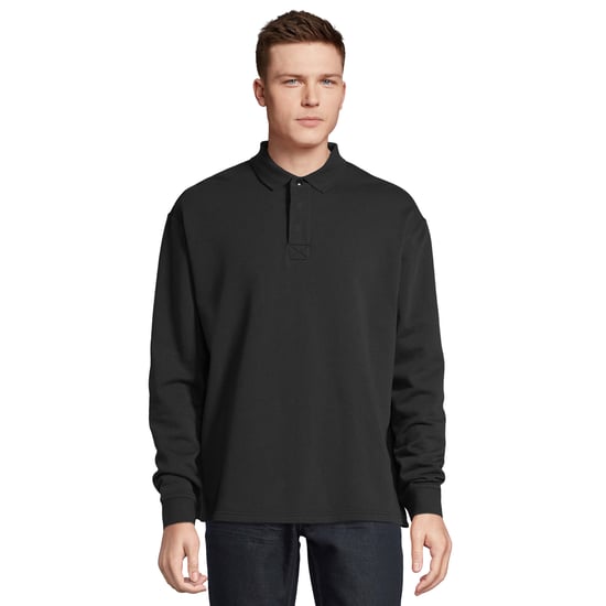 SOLS Unisex Vuxen Heritage Polotröja (Svart) - Image 1