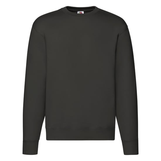 Fruit of the Loom Heren Premium Ingelegd Sweatshirt (Houtskool) - Image 1